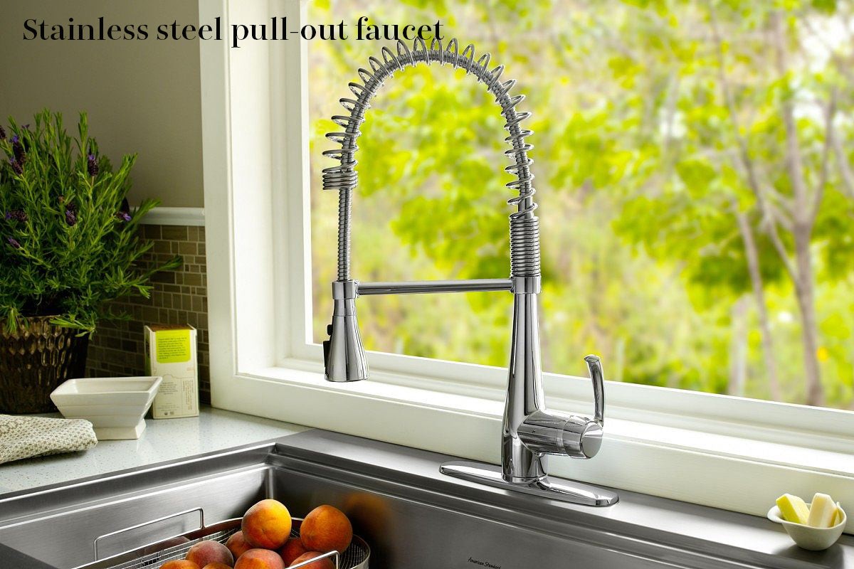 LEKLEK Stainless steel pull-out faucet KP06 Wholesale from 500pcs