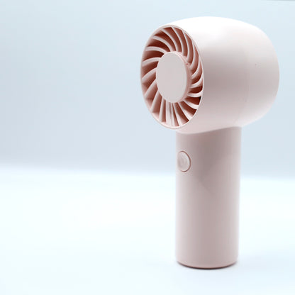 COMECOI Portable Electric Fan, Handheld Mini Fan, Portable USB Rechargeable Small Pocket Fan, Battery Operated Fan [5 Working Hours] with Power Bank, Feature for Women,Travel, Outdoor-Pink, 1 Count (Pack of 1)